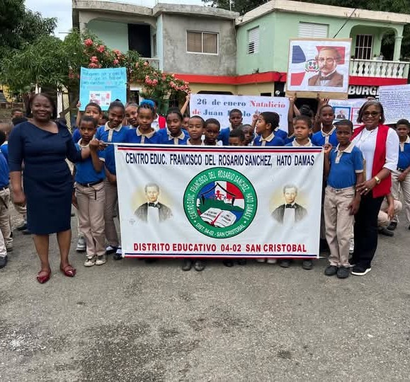 La Alcaldesa Daniela Alcántara Castillo participa en actos conmemorativos del 212 aniversario del natalicio de Juan Pablo Duarte y Díez.