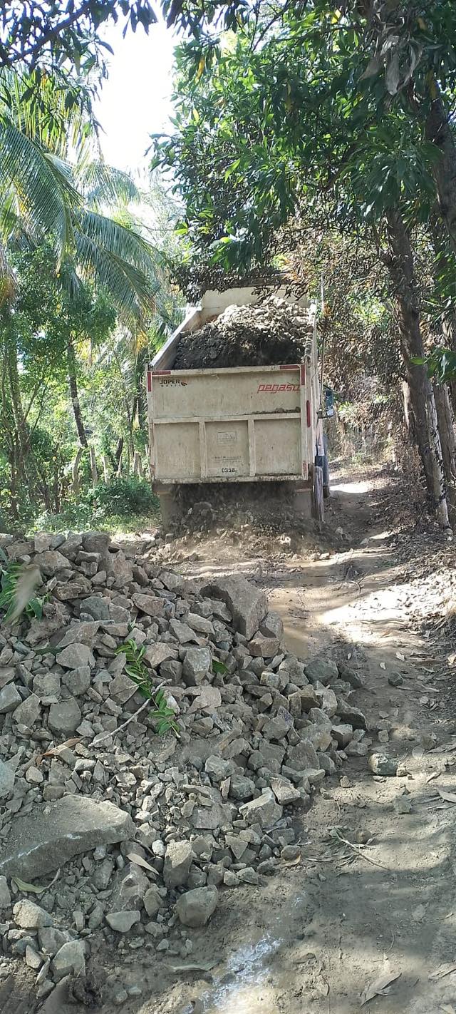 Intervenciones al Camino del Cementerio de Parra