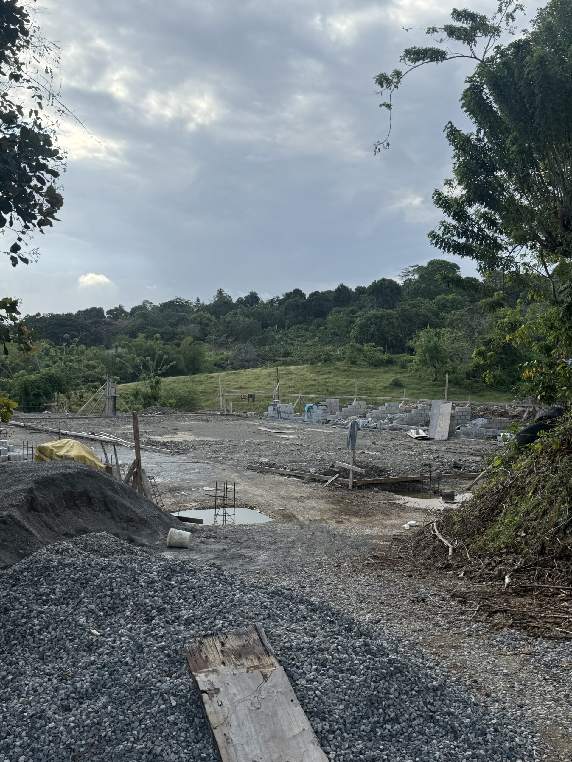 Avance de obra Cancha Multiuso San Francisco